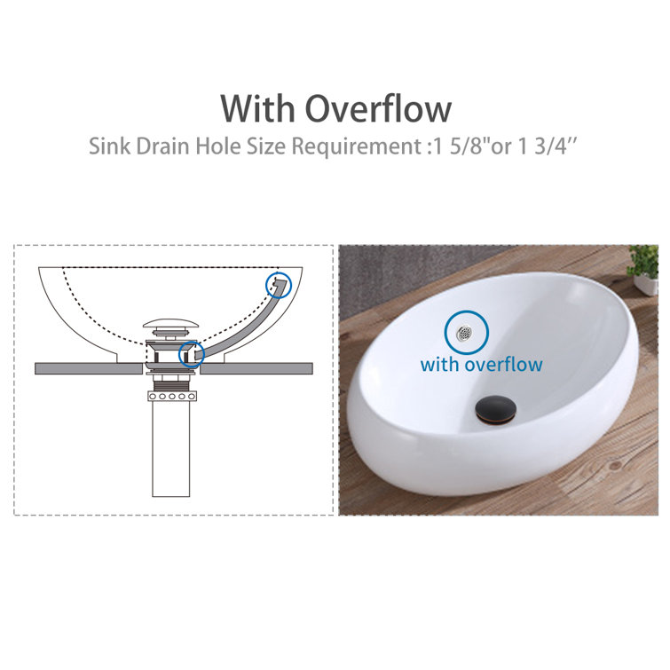 Bathroom Sink Drain Hole Size Everything Bathroom